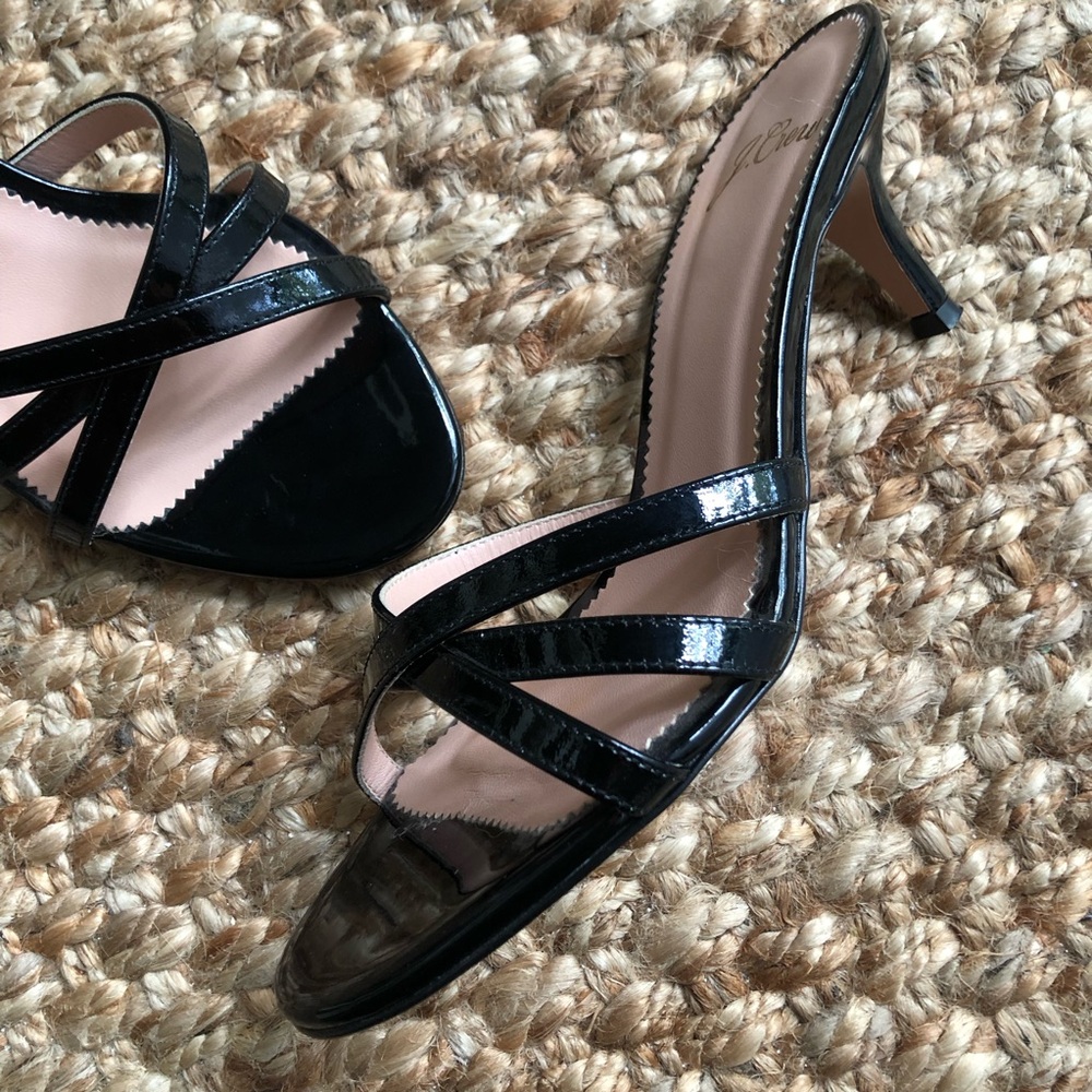 J Crew Skinny-strap sandals in patent leather. Size 5.5 - Picture 6 of 15